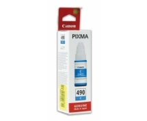 Чернила Canon оригинальные GI-490C <G1400/2400/3400> <голубые>