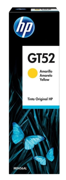 Чернила HP оригинальные GT52 для DJ GT, 8000стр/70мл (О) жёлтые M0H56AE (Original)