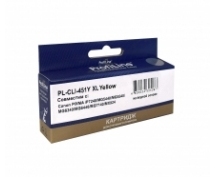Картридж CANON Profiline CLI-451Y < iP7240/MG5440/MG5540/MG6340/MG6440/MG7140> <желтый>