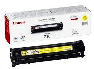 Картридж CANON 716Y Желтый