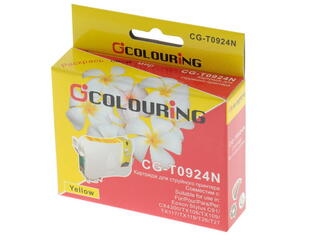 Картридж Epson Colouring T0924 <C91/T26/T27/TX106/TX109/TX117/CX4300> <желтый>