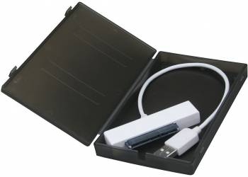 Контейнер для жесткого диска Agestar SUBCP1 <SATA, 1x2.5", USB 2.0> <черный>