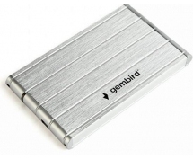Контейнер для жесткого диска Gembird EE2-U3S-5-S <SATA, 1x2.5", USB 3.0> (серебристый)
