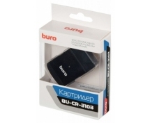 Устройство чтения карт памяти Buro BU-CR-3103 <USB2.0> (черный)