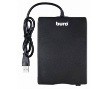 Дисковод внешний FDD 3.5" Buro BUM-USB <USB 2.0> <черный>