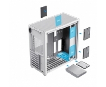 Корпус GameMax Spark Pro Full <ATX, без БП, 1xUSB3.0, 1xType-C, Audio> (белый)