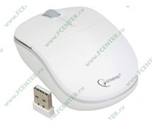 Комплект клавиатура+мышь Gembird KBS-7001 <USB> беспроводной (белый)