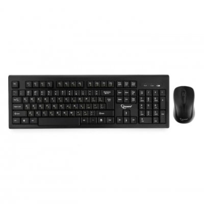 <уценка> Комплект клавиатура+мышь Gembird KBS-8002 <USB> беспроводной