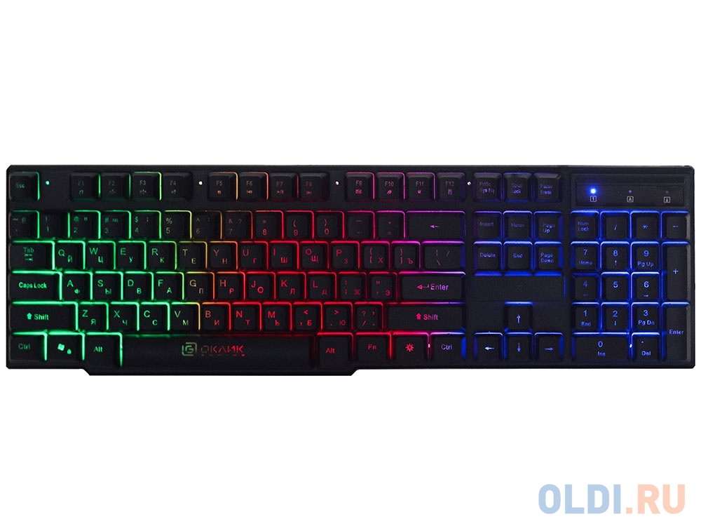 Клавиатура Oklick 780G SLAYER <USB> (черная)