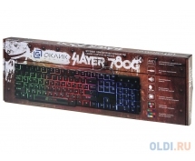 Клавиатура Oklick 780G SLAYER <USB> (черная)