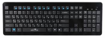 Клавиатура Oklick 870S Slim <USB> беспроводная (черная)