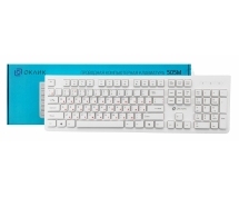 Клавиатура Oklick 505M Slim <USB> (белая)