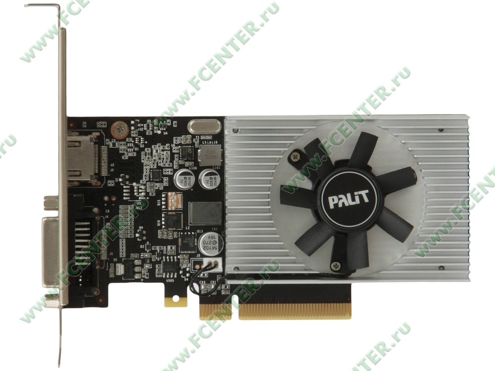 Видеокарта  2GB Palit GT 1030 <DDR4, 64b, DVI-D, HDMI, RTL>
