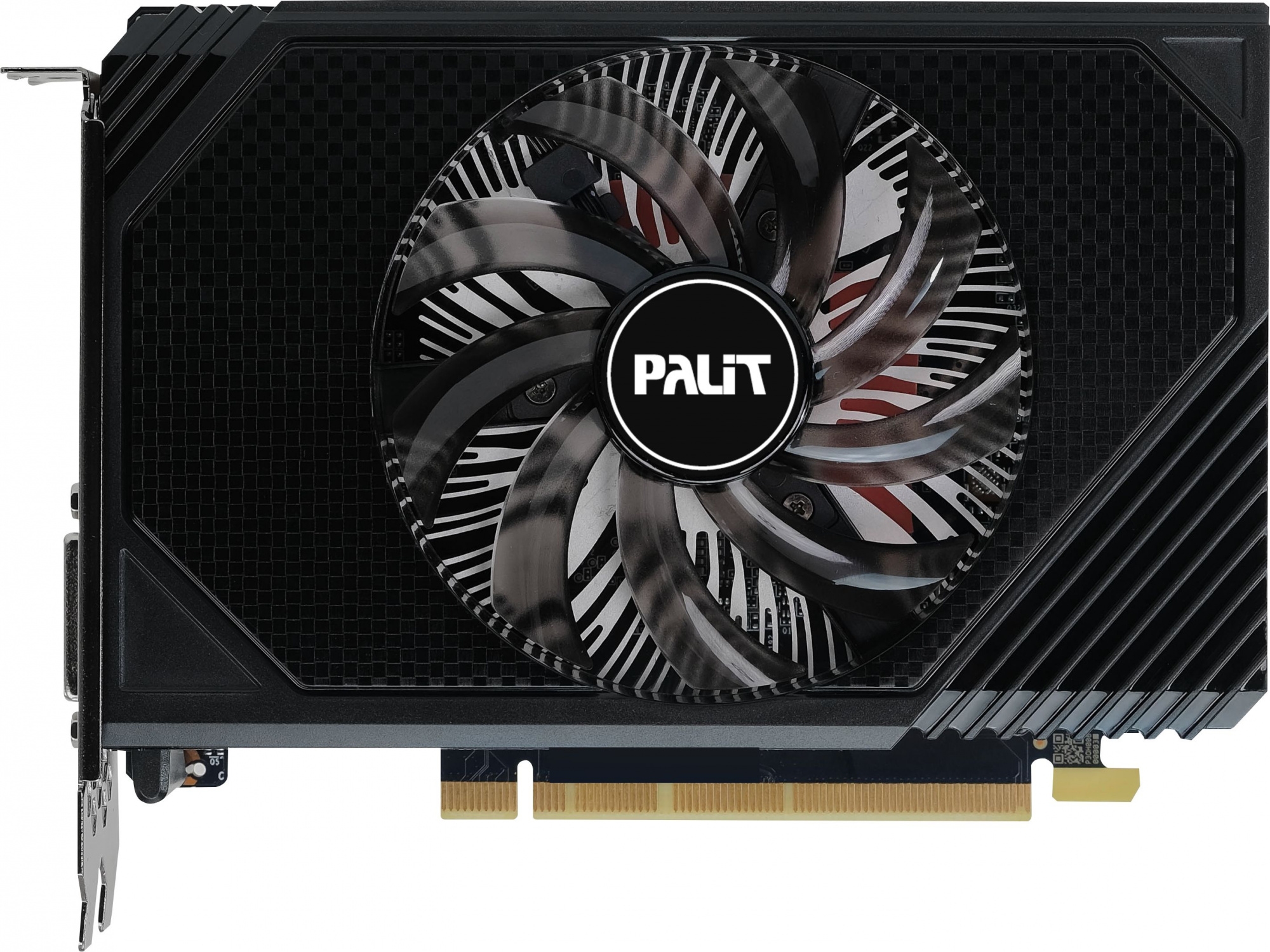 Видеокарта  6GB Palit RTX 3050 StormX OC <GDDR6, 96b, DVI-D, HDMI, DP, RTL>