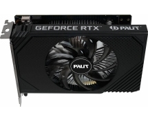 Видеокарта  6GB Palit RTX 3050 StormX OC <GDDR6, 96b, DVI-D, HDMI, DP, RTL>