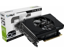 Видеокарта  6GB Palit RTX 3050 StormX OC <GDDR6, 96b, DVI-D, HDMI, DP, RTL>