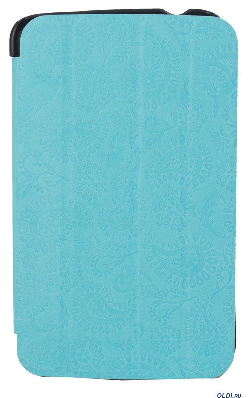 Чехол для SAMSUNG Galaxy Tab3 T210 Gissar Paisley (71158) <голубой>