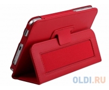 Чехол для LENOVO Tab 2 A7-30 IT BAGGAGE (ITLNA7302-3) ультратонкий <красный>