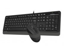 Комплект клавиатура+мышь A4Tech Fstyler F1010 <USB> (черно-серый)