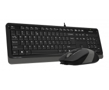 Комплект клавиатура+мышь A4Tech Fstyler F1010 <USB> (черно-серый)