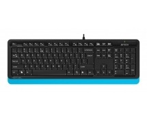 Комплект клавиатура+мышь A4Tech Fstyler F1010 <USB> (черно-синий)