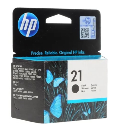 <уценка> Картридж HP (№21) C9351A (черн.) (по сроку годности)