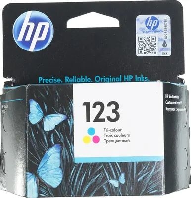 <уценка> Картридж HP (№123) F6V16AE <DJ2130> <цветной> (100 стр) (по сроку годности)