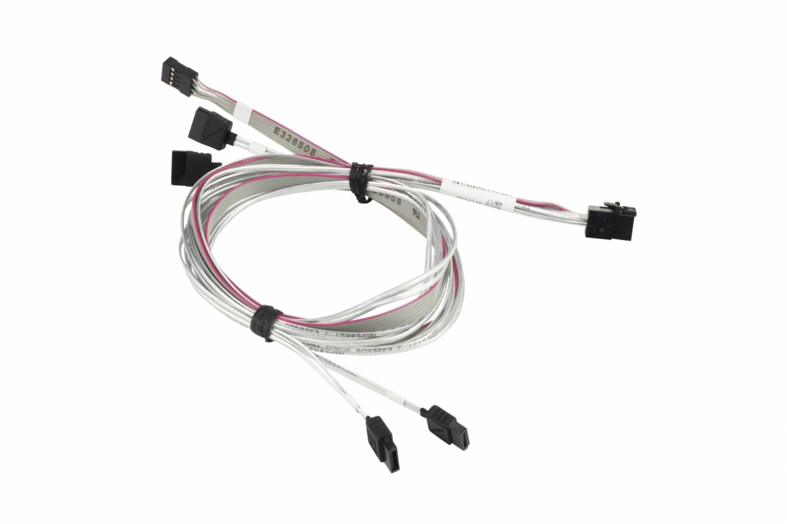 Кабель Supermicro Internal MiniSAS HD to 4 SATA with Sideband 90/90/75/75/75cm