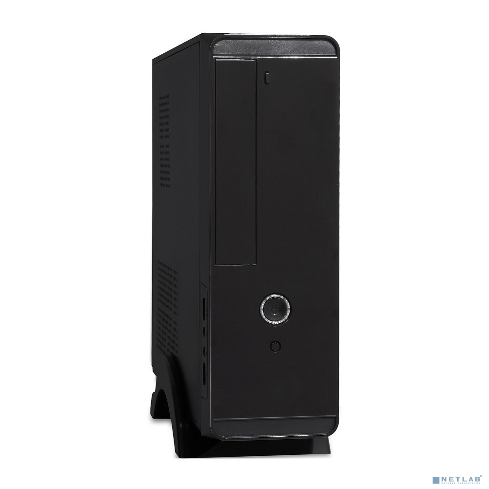 Корпус Exegate MI-209 <Black, miniITX/mATX, 350W, 80mm>, 2*USB, Audio