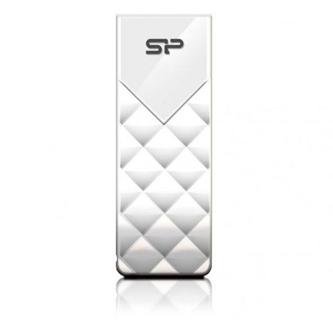 Накопитель  64GB Silicon Power Ultima U03 (SP064GBUF2U03V1W) <USB2.0> (белый)