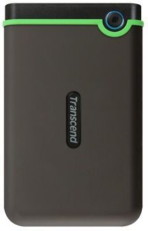 Внешний винчестер 2.5" 1TB Transcend StoreJet (TS1TSJ25M3S) <USB3.0> (серый)