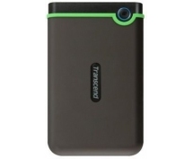 Внешний винчестер 2.5" 1TB Transcend StoreJet (TS1TSJ25M3S) <USB3.0> (серый)