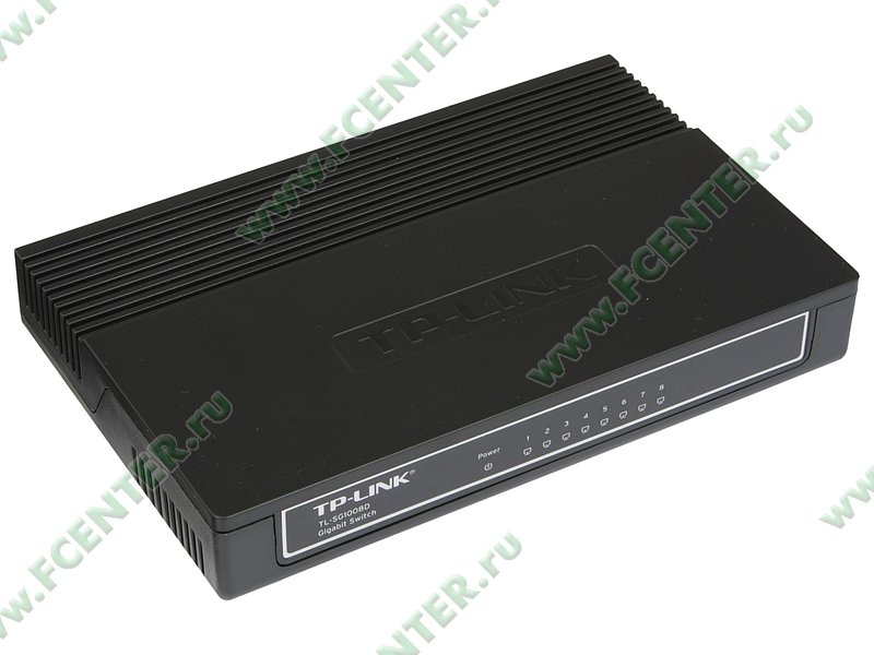 Коммутатор TP-Link TL-SG1008D <8*10/100/1000>