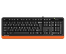 Клавиатура A4Tech Fstyler FKS10 <USB> (черно-оранжевая)
