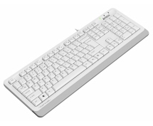 Клавиатура A4Tech Fstyler FKS10 <USB> (бело-серая)