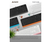 Клавиатура A4Tech Fstyler FK10 <USB> (черно-серая)