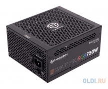 Блок питания  750Вт Thermaltake Smart Pro RGB (SPR-0750F-R) <ATX 2.4, 140мм, 80+ Bronze, модульный>