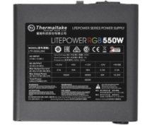 Блок питания  550Вт Thermaltake Litepower RGB (LTP-550AL2NK) <ATX 2.3, 120мм, RGB>