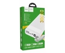 Внешний портативный аккумулятор Hoco J73 30000мАч 2А (белый)