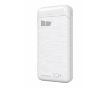 Внешний портативный аккумулятор More choice PB33-20 20000mAh (белый)