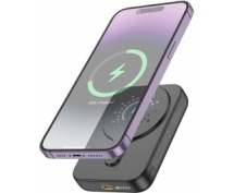 Внешний портативный аккумулятор Hoco J117A Esteem 10000mAh QC/PD 20W 2A (беспр. зар.) (черный)