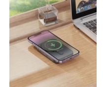 Внешний портативный аккумулятор Hoco J117A Esteem 10000mAh QC/PD 20W 2A (беспр. зар.) (черный)