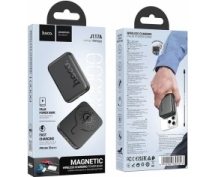 Внешний портативный аккумулятор Hoco J117A Esteem 10000mAh QC/PD 20W 2A (беспр. зар.) (черный)