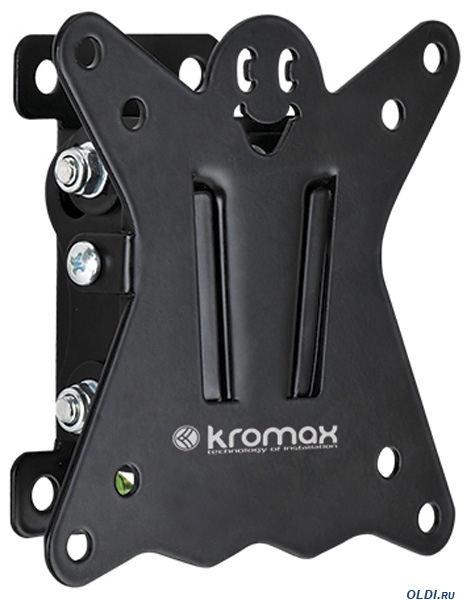 Кронштейн Kromax CASPER-101 <Vesa 100x100> (до 15 кг) <черный>