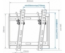 Кронштейн ARM Media STEEL-6 (до 35 кг) <черный>