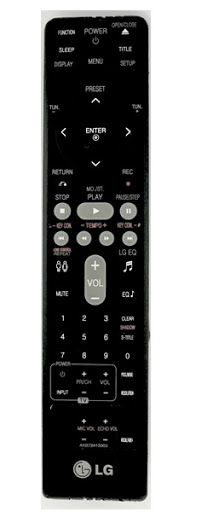 Пульт ДУ LG AKB72413303 для музыкального центра RBD-154K неоригинальный