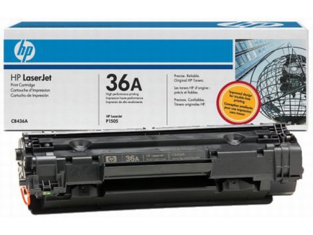 Заправка лазерного картриджа HP CB436A