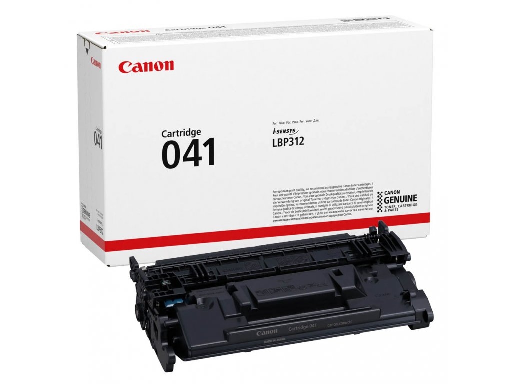 Заправка лазерного картриджа Canon Cartridge  041 BK