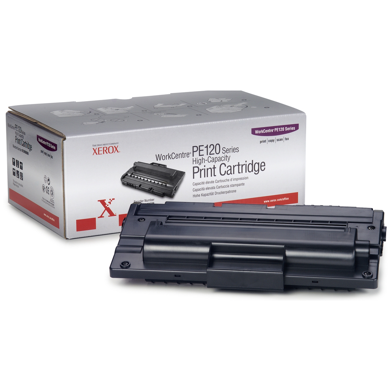 Заправка лазерного картриджа Xerox WorkCentre PE120 (013R00606)