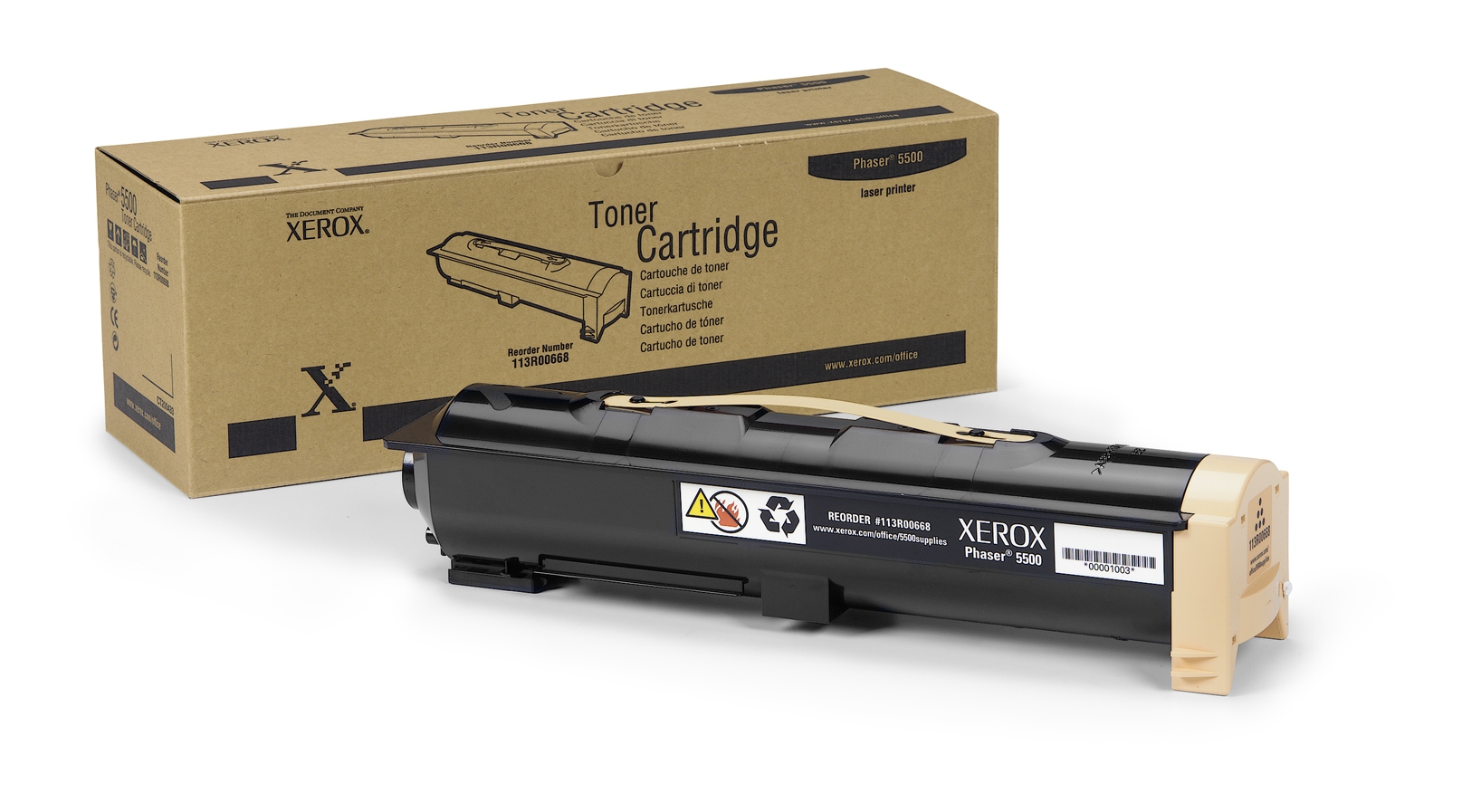 Заправка лазерного картриджа Xerox Phaser 5500 (113R00668)